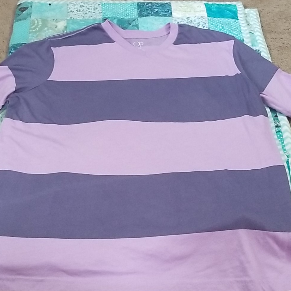 Mens purple OP t-shirt